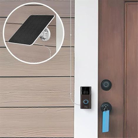 Panneau solaire pour sonnette Ring, panneau solaire 5W (1/5)