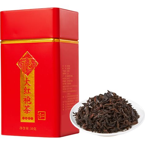 Thé Oolong Wu Yi Shan Dahongpao 50g, arôme riche en conserve, cadeau fête (1/5)
