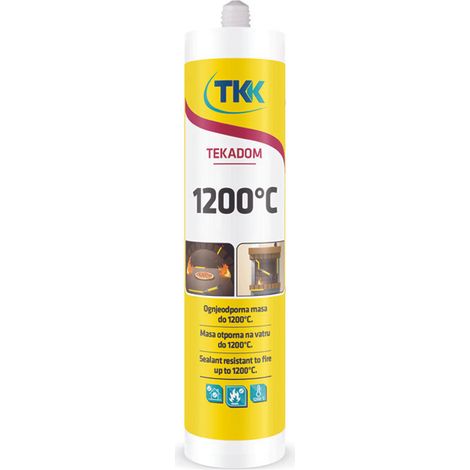 Sigillante ignifuco seal 1600°c sealant - ml.300 nero