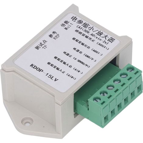 Convertisseur élévateur/abaisseur CC à plage réglable, amplification et réduction de tension du signal analogique, alimentation KDOP 15LV (1/5)