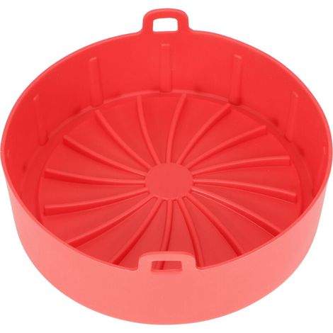 Pressure cooker liner, silicone grill, bread mold, cake mat, air pot for convenient cooking in one kitchen accessory (red) (1/4)