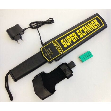 PACK DETECTEUR METAUX SECURITE FOUILLE VIBREUR SURVEILLANCE DETECTION OBJETS (1/5)