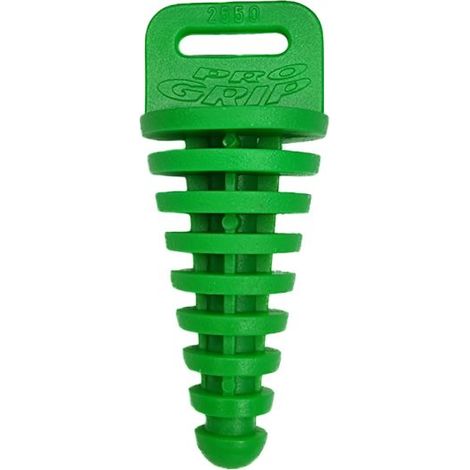 Bouchon Progrip (capuchon, embout) PG2550 POUR échappement (silencieux) 40MM (2T) AVEC RUBAN ADHÉSIF, VERT