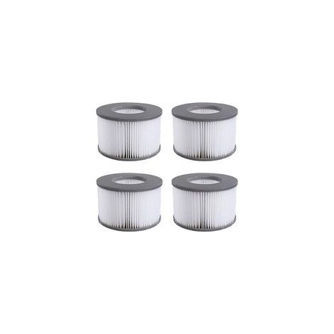 Filtre Spa Lite pour mspa,Filtre pour mspa Lite, pour MSPA Whirlpoal Filter - Cartouches filtrantes pour sous - Bateaux et Spa Chauds - Modèle à partir de 2020 (4 pièces.) (1/5)