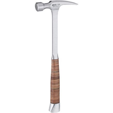 Picard Ganzstahl-Framing-Hammer mit Ledergriff geraut