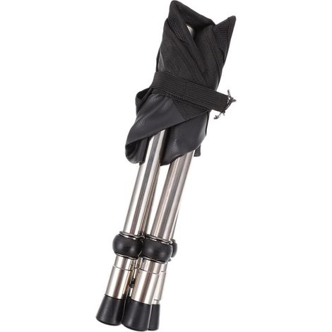 Inoxydable Tabouret Noir en Acier Pliable Portable de Camping (1/4)