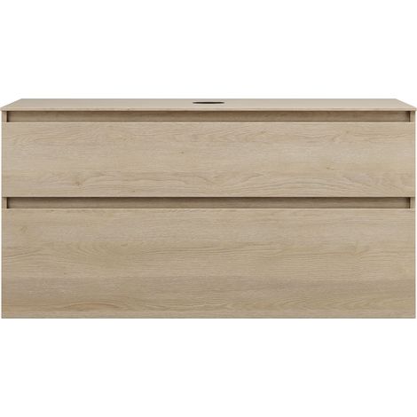 burgbad Lin20 Waschtischunterschrank inklusive Konsolenplatte, 2 (1/2)