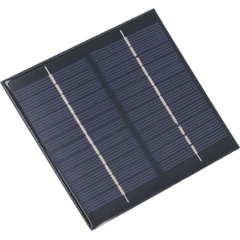 Panneau Solaire Imperméable 1.5W 12V DIY Panneau Solaire pour Jouets Solaires/Lumières/Affiches Projets Scientifiques (1/5)