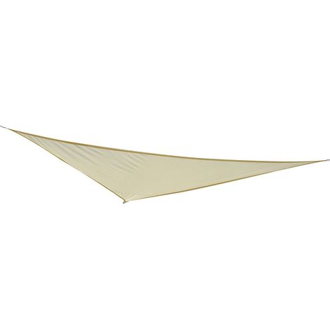 Tenda Vela da Giardino Triangolare 6x6x6m Crema (1/5)