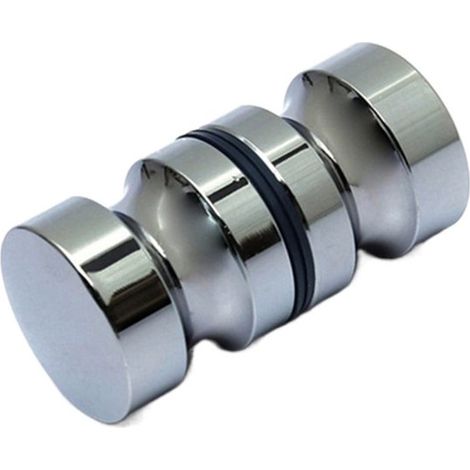 Poignée de porte de baignoire - Poignée de porte - Poignée de porte de douche - Aluminium - Petite poignée de porte de salle de bain - Convient aux cabines de douche, pièces de rechange de paroi de do (1/5)