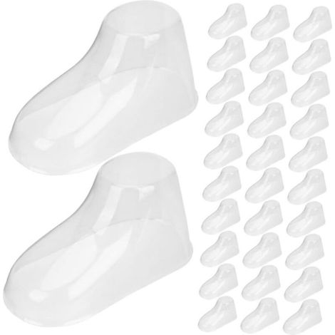 Bardusch-100 pcs Supports Affichage Garçon/Fille, PVC Résistant, Chaussures/Chaussettes (1/4)