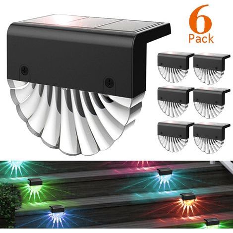 Solar-LED-Gartenleuchte – Muschelform, Warmweiß, dekorative Außenwandbeleuchtung (1/5)