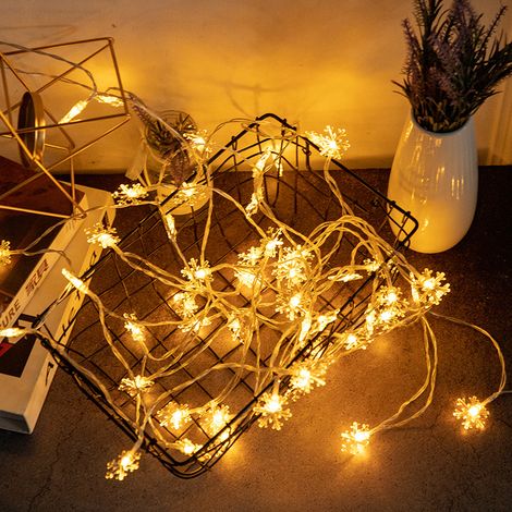 Guirlande lumineuse d'extérieur, 12 m, 80 LED, 8 modes, IP44+IP65, pour Noël et fêtes. (1/5)