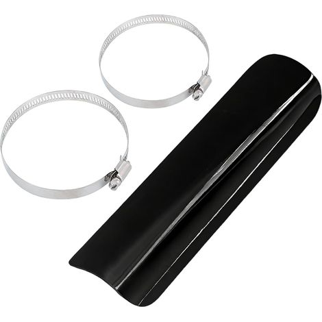 Protection thermique pour tuyau d'échappement de moto pour vélos longue distance en alliage d'aluminium anti-brûlure (1/5)
