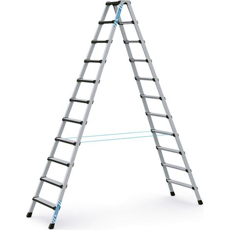 ZARGES Comfortstep B - LM-Stufen-Stehleiter 2 x 11 Stufen (1/4)