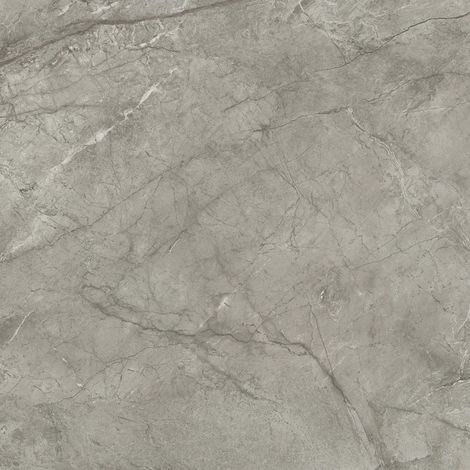 Carrelage effet Marbre Gris Royal 120x120x0,9 cm Brillant Orsiano - Sol et mur intérieur (vendu par carton de 2,88 m²) - RO'MA CARRELAGE
