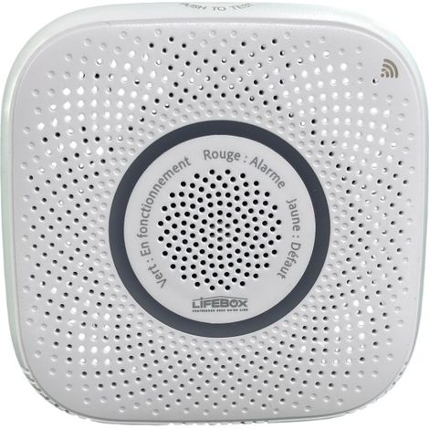 Détecteur de GAZ connecté avec alerte vocale- Lifebox