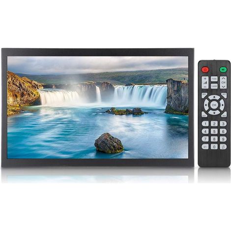 Écran Tactile 17,3 Pouces Tout-HD, Moniteur Industriel Tout Métal Intégré Résistif 16: 9, pour Entrée D'interface Complète (100-240 V), pour PC CCTV (1/5)