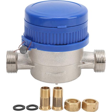 TSS3002E BSP 1/2 Mechanischer Kaltwasserzähler mit Zeiger und Messwerkzeugen für den Haushalt