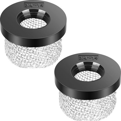 Edelstahlfilter, kompatibel mit Livewell-Pumpen, 3/4 Zoll Innengewinde - 14.