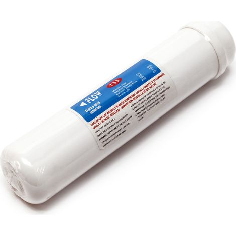 Naturewater Post filtro al carbone attivo Gourmet T33B 10" 254 mm, per depuraizione acqua, Cartuccia filtrante
