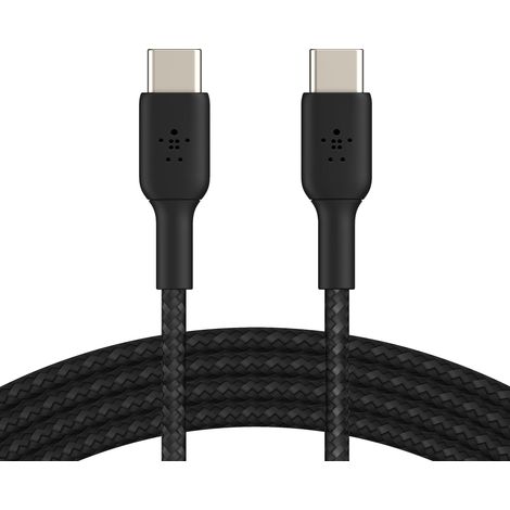 Câbles - USB & Thunderbolt BELKIN BOOST CHARGE USB-C to USB-C Cable Braided 2m Black