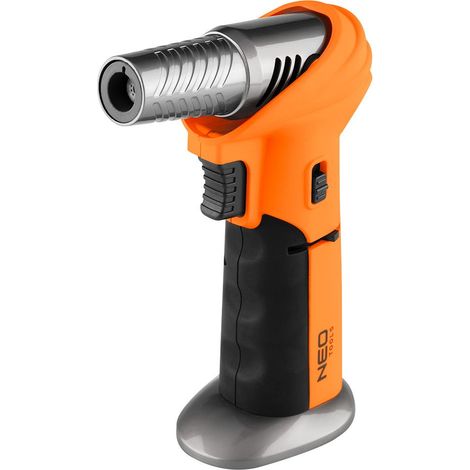 Micro bruciatore a gas con accensione piezoelettrica, rotazione a 360 gradi, regolazione della fiamma, capacità 10 g (1/2)