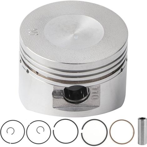 Anneau D'axe de Piston de Moteur de Moto, Kit D'anneaux de Piston D'axe de 52.4mm 13mm Adapté pour Moteur Loncin/BT 110cc 125cc PIT PRO PIT Bike Trail Dirt Bike Thumpstar Quad ATV Go Kart (1/5)