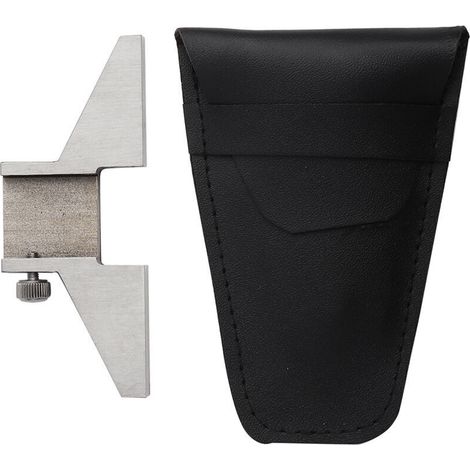 Jeffergarden Accessoire de jauge de profondeur d'étrier de Base de jauge de profondeur en acier pour pied à coulisse numérique à cadran