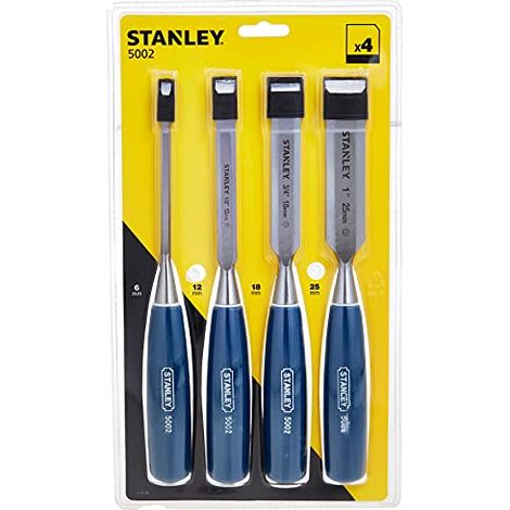 STANLEY 0-16-129 Scalpello Serie 5002, Set di 4 Pezzi (1/3)