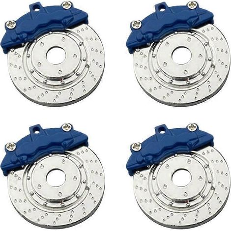 adaptateurs de roue en métal durable pour étrier de frein à disque pour voiture RC WPL D12 (1/4)