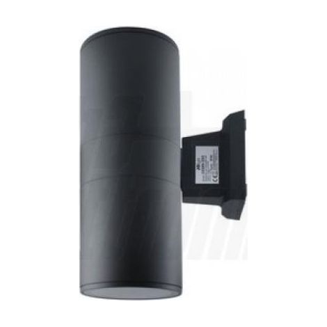 Alpha elettronica ls280-322 support mural -pour deux lampes à led-e27 ip44