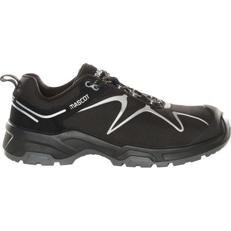 Mascot FOOTWEAR FLEX Sicherheitshalbschuh F0121 S3 ESD DGUV W8 Gr. 35 schwarz/silber