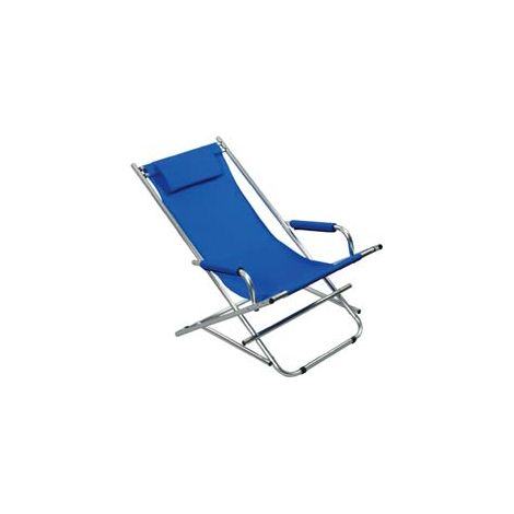 Sdraio in Alluminio Blu 54 CMX97X77H. Vette