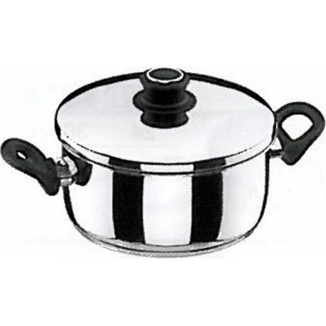 Cacerola acero inoxidable 26cm + tapa - 85026 - lacor -