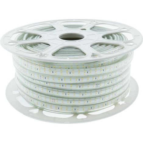 IluminaShop - Tira de LED 720W 220VAC SMD2835 180LED/m 14,4W/m IP65 (50 metros) Blanco Neutro 4500K (1/2)