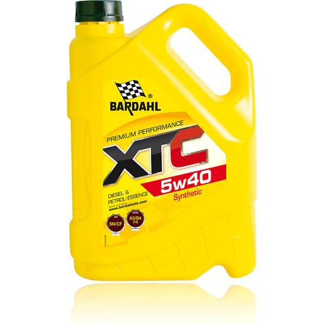 Huile 5W40 XTC - A3/B4-12 - 5L - Bardahl