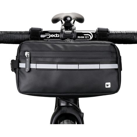 Sacoche Reservoir Moto Sacoche À Outils Universelle pour Moto 3 L Sacoche Latérale Moto Sacoche Arrière Pare-Chocs Sac Banane Multifonctionnel Accessoires D'extérieur Sac à Outils Moto(Noir) (1/5)