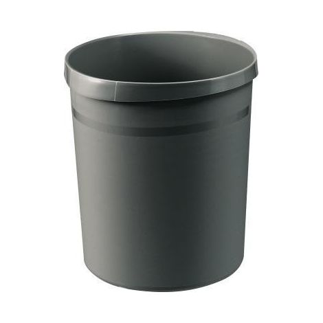 Papierkorb GRIP 31,2 x 35 cm (D. x H) 18l Polypropylen Farbe: dunkelgrau 1 Sortierfach (1/3)