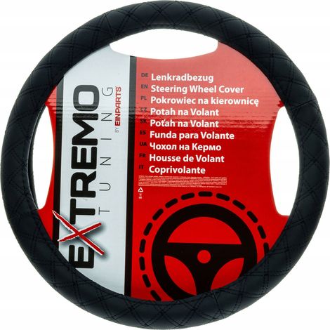 Funda para volante - Piel ecológica - Tamaño 37-39 cm EPSWC21 (1/3)