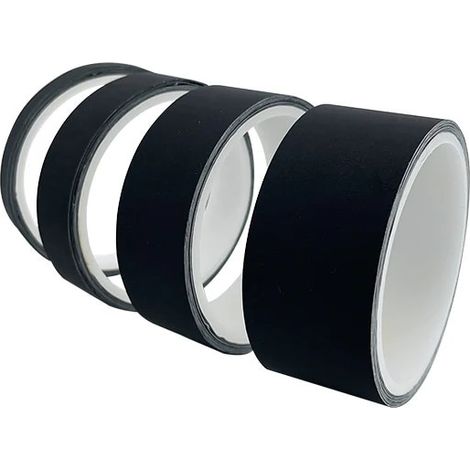 Nastro nero rifrangente in tessuto adesivo 20mm/50mm Misura - 20mm x 3mt