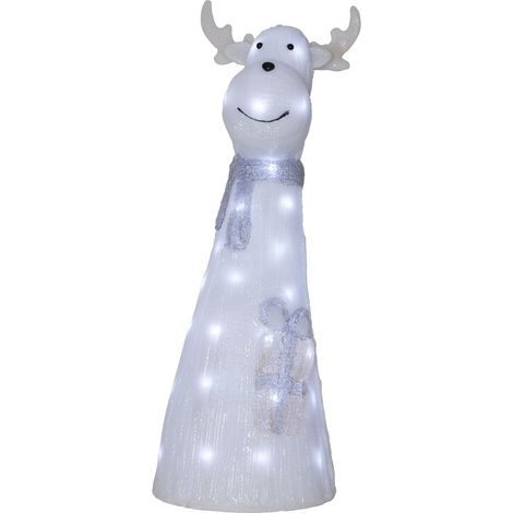 Lampe décorative d'extérieur Star Trading 'Crystalo', élan, 40 LED, fonctionnement sur secteur, lumière blanche, H 51,5 cm (1/4)