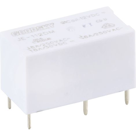 GoodSky JE-112DM Relais pour circuits imprimés 12 V/DC 8 A 1 NO (T) 1 pc(s) (1/2)
