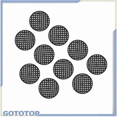 Tapis de Pot de Fleur 10PCS Coussin de Trou Fleur Jardinage Tapis Plante Rempotage jardin essence 5X5cm / Diamètre 4,5 cm (1/5)