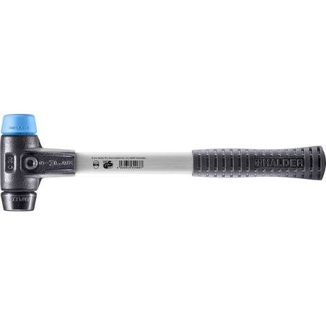 Hammer HALDER SIMPLEX TPE weich / Weichmetall mit verstärktem Tempergussgehäuse und Glasfaserstiel - D=30 mm - 3712.030 (1/5)