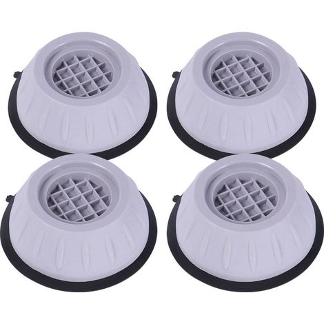 Juego de cuatro almohadillas antideslizantes para lavadora contra vibraciones