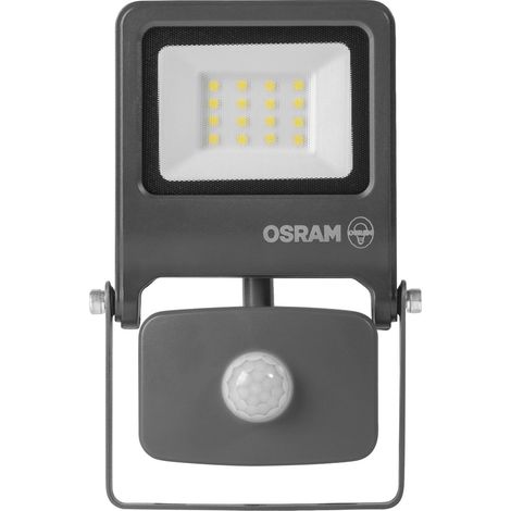 Osram Außenleuchte Endura Flood Bewegungsmelder 10W PCR dunkelgrau warmweiß (1/3)