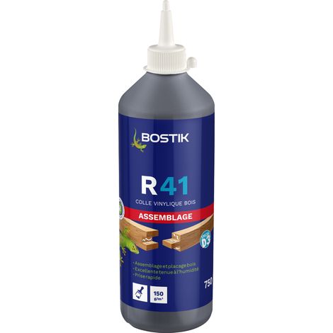 Colla vinilica per legno per assemblaggio e impiallacciatura 750 g - BOSTIK R41