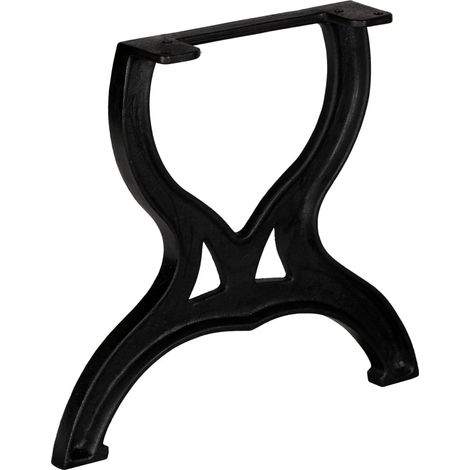 Maison Exclusive - Gambe per Tavolino da Caffè 2 pz a Forma di X in Ghisa