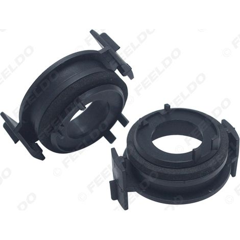 Convient aux supports de phares LED BMW E46 et BMW 318, bases de phares LED pour voitures H7.